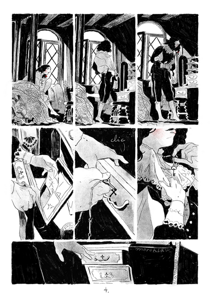 Comic inspired by Aramis