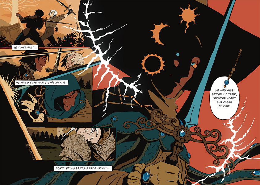 Fan comic inspired by Elden Ring